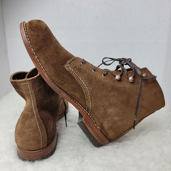 Wolverine 1000 Mile Brown Suede W40075 Women's Boot Shoes Size 9B - Picture 6 of 10